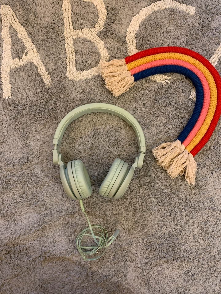 HEMA Kinder Dezibel Kopfhörer Headset  mintgrün in Frankfurt am Main