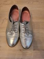 Lederschuhe silber Sachsen-Anhalt - Havelberg Vorschau