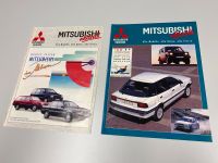 Mitsubishi Motors aktuell Prospekt / Magazin 1989 und 1990 Niedersachsen - Lehre Vorschau