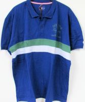 Neu Herren Polo Shirt blau mit Blockstreifen 100% BW 3XL Gr. 60 Nordrhein-Westfalen - Verl Vorschau