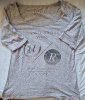 Esprit T-Shirt graumeliert mit Druck Gr. S Brandenburg - Wustermark Vorschau