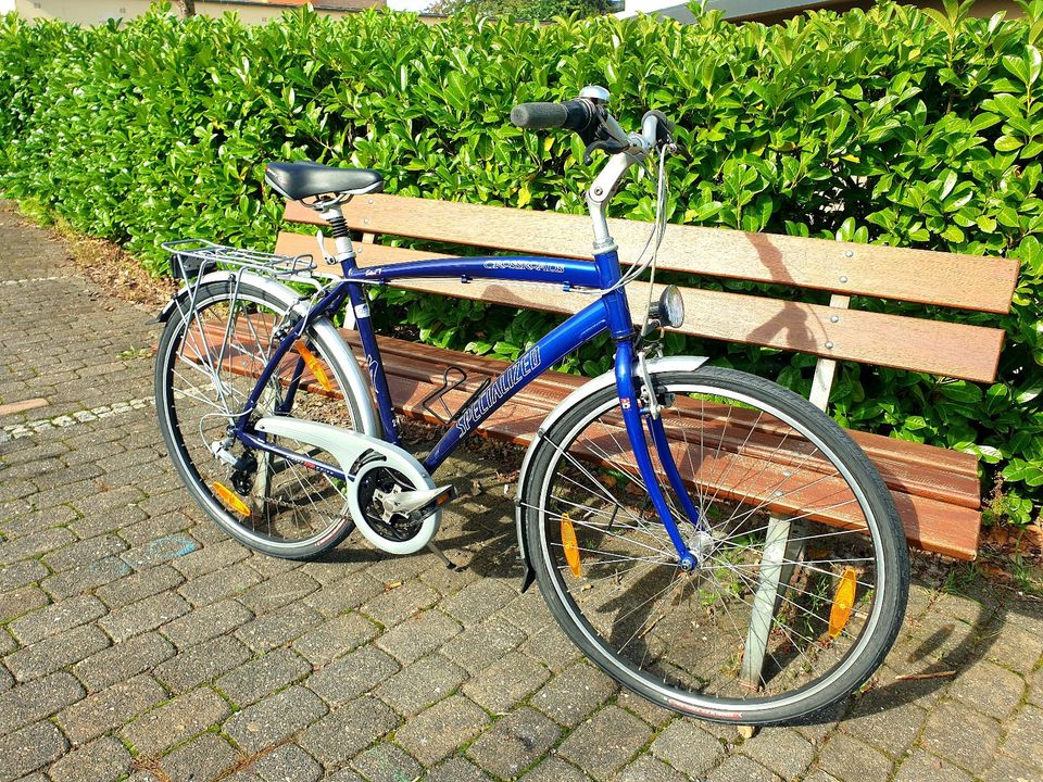 Fahrrad Herren 28 Zoll Specialized City blau Stadt neuwertig in Merzig