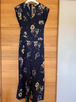 Tom Tailor Jumpsuit, Gr. S, Blau, Einteiler,Overall, Blumenmuster Niedersachsen - Bad Essen Vorschau