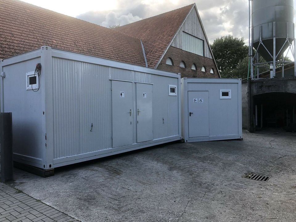 WC Container, Sanitärcontainer, Toilettencontainer, Bürocontainer in Neuenkirchen