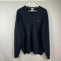 Lacoste V-Neck Strickpullover Dunkelblau (2XL) Bayern - Lochhausen Vorschau