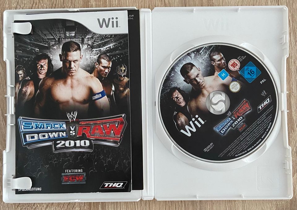 Smack Down VS RAW 2010, Nintendo Wii spiel, Konsole, Videospiel in Wermelskirchen