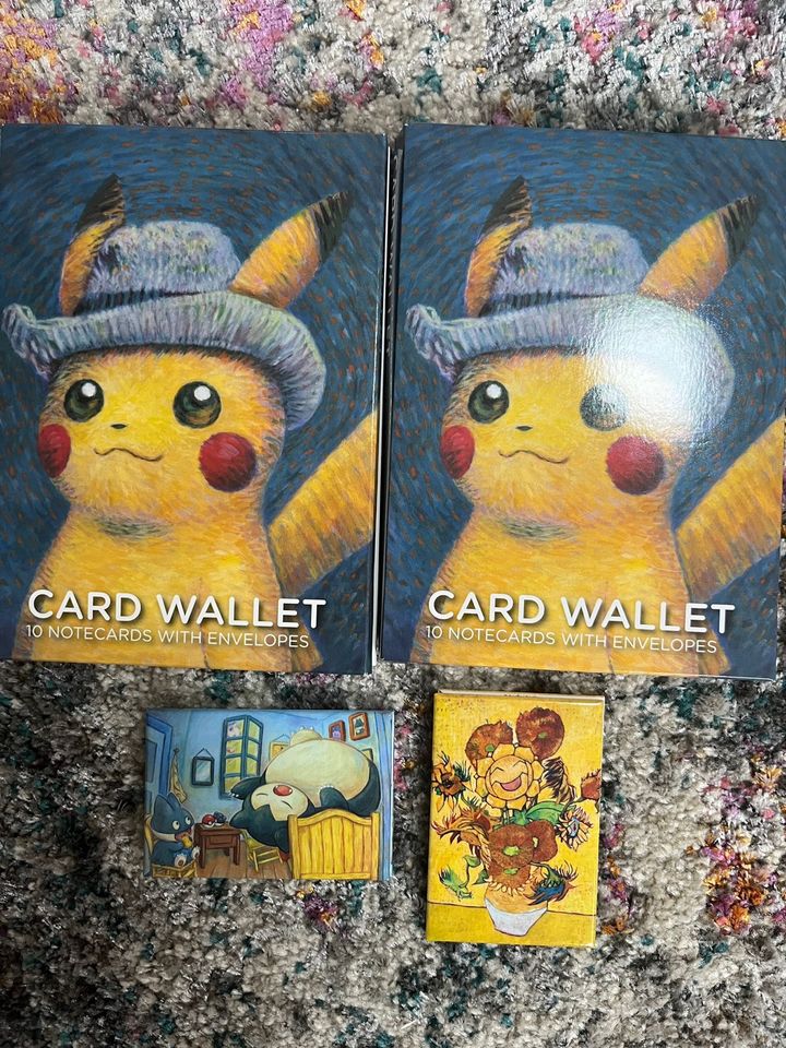 Pokémon x Van Gogh Card Wallet Magnet Set Pokemon in Köln