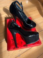 Pleaser Plateau-Stilettos Schwarz Lack Gr. 39 - Ungetragen Saarbrücken - Saarbrücken-Mitte Vorschau