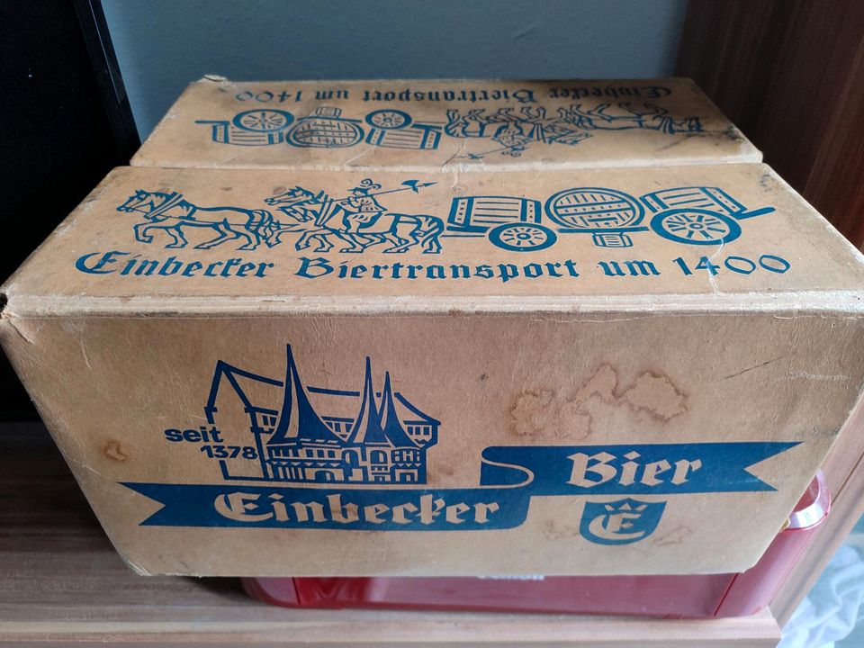 Alter Einbecker Bier Transport Karton in Hannover