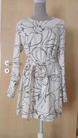 Kleid mit Schwan - Motiv, weiß - schwarz, Gr. 38 - 40, H&M Bayern - Hallstadt Vorschau