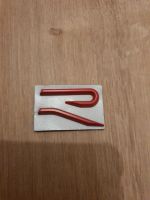 R-Logo Emblem VW, rot Polo Taigo T-Cross Tiguan Golf, groß Schleswig-Holstein - Schleswig Vorschau