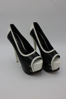 Giaro Madison Black and White Shiny High-Heel-Pumps - Gr. 37 Hessen - Fulda Vorschau