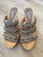 Replay hohe Schuhe Wedges, aus Holz und Leder, Größe 36 Baden-Württemberg - Laupheim Vorschau