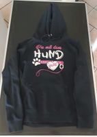 Pullover Hoodie Hr. S dunkelblau, Die mit dem Hund geht Schleswig-Holstein - Preetz Vorschau