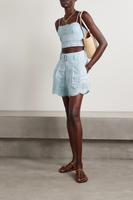 A.L.C. cropped Top „Positano“ und Shorts „Milos“ Leinen hellblau Köln - Köln Junkersdorf Vorschau