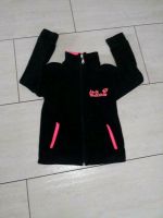 Jacke Pullover Sweatjacke Fleecejacke schwarz/pink Gr. 110/116 Bayern - Zeitlarn Vorschau