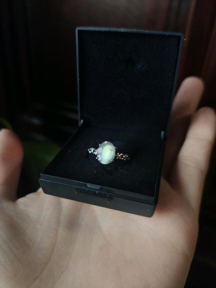 Labradorit Silber Ring Kristall Edelstein Mineralien Schmuck in Bochum