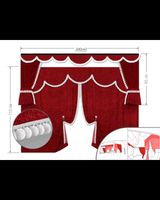 LKW Gardinen-Set 10-teilig Rot Nordrhein-Westfalen - Gladbeck Vorschau