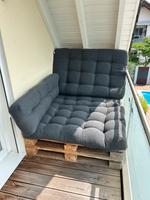 Palettensofa incl. Auflage und Europaletten Baden-Württemberg - Efringen-Kirchen Vorschau