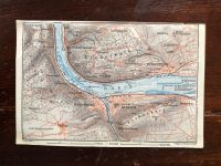 Alter Stadtplan (Landkarte) um 1911: Bingen, Rhein und Rüdesheim München - Altstadt-Lehel Vorschau