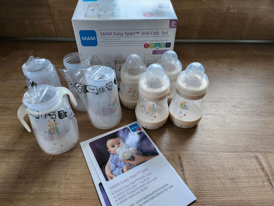 MAM Easy Start Anti-Colic Set, neu, ovp,  11-tlg. , beige in Lengede