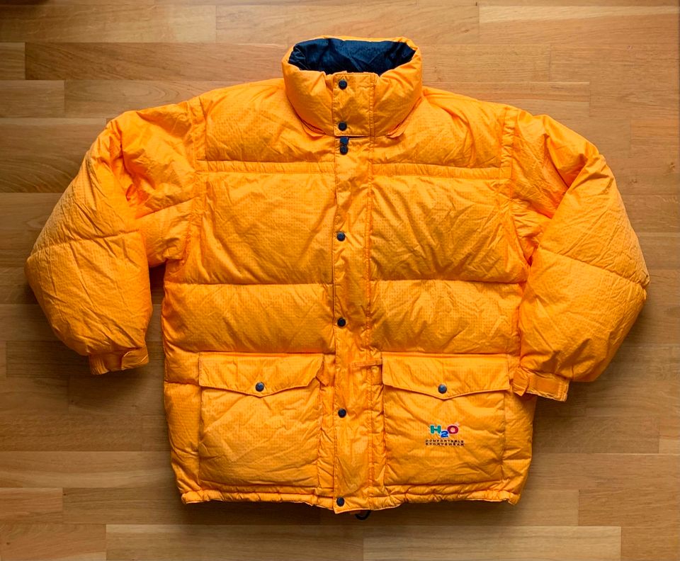 Vintage H2O Daunenjacke, 90er Y2k Skijacke, retro Pufferjacke in Berlin