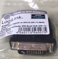 LogiLink HDMI zu DVI Adapter, high Speed with Ethernet Baden-Württemberg - Bad Waldsee Vorschau