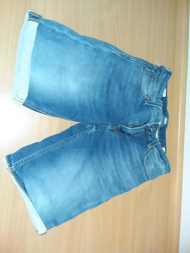 Jeans, kurz, gr. 164 neuwertig, jack&jones, chapter young in Quarnbek