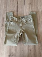 Zara Basic High Waist Skinny Jeans Hell-Khaki S Wuppertal - Ronsdorf Vorschau