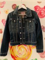 TRUE RELIGION Jeans - Jacke Gr. L mit Strassknöpfen Hessen - Bensheim Vorschau