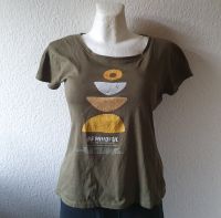 T-Shirt "be mindful" olive grün S-M Goa Hippie Vintage Hamburg-Nord - Hamburg Groß Borstel Vorschau
