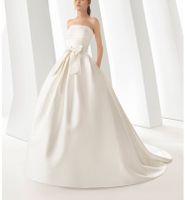 Brautkleid rosa Clara 38 Hochzeitskleid mikadoseide Bayern - Hattenhofen Vorschau