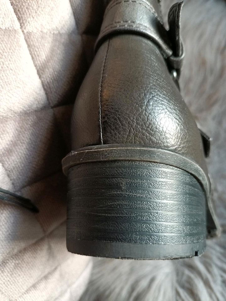 Jana Boots 38,5 H Schuhe ●neuwertig in Schmelz