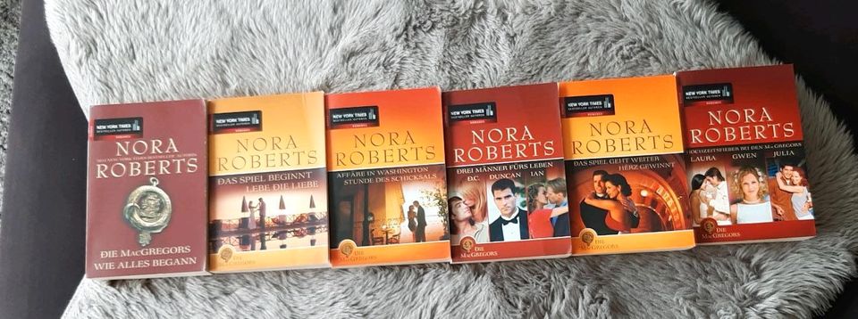 Bücher MacGregors Nora Roberts 6 Stück in Langenfeld