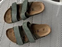 Birkenstock Sandale Uji Gr. 38 schmal grün Bayern - Nesselwang Vorschau