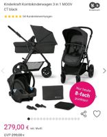 Kinderkraft Kombikinderwagen 3 in 1 MOOV CT black  54 Hessen - Maintal Vorschau