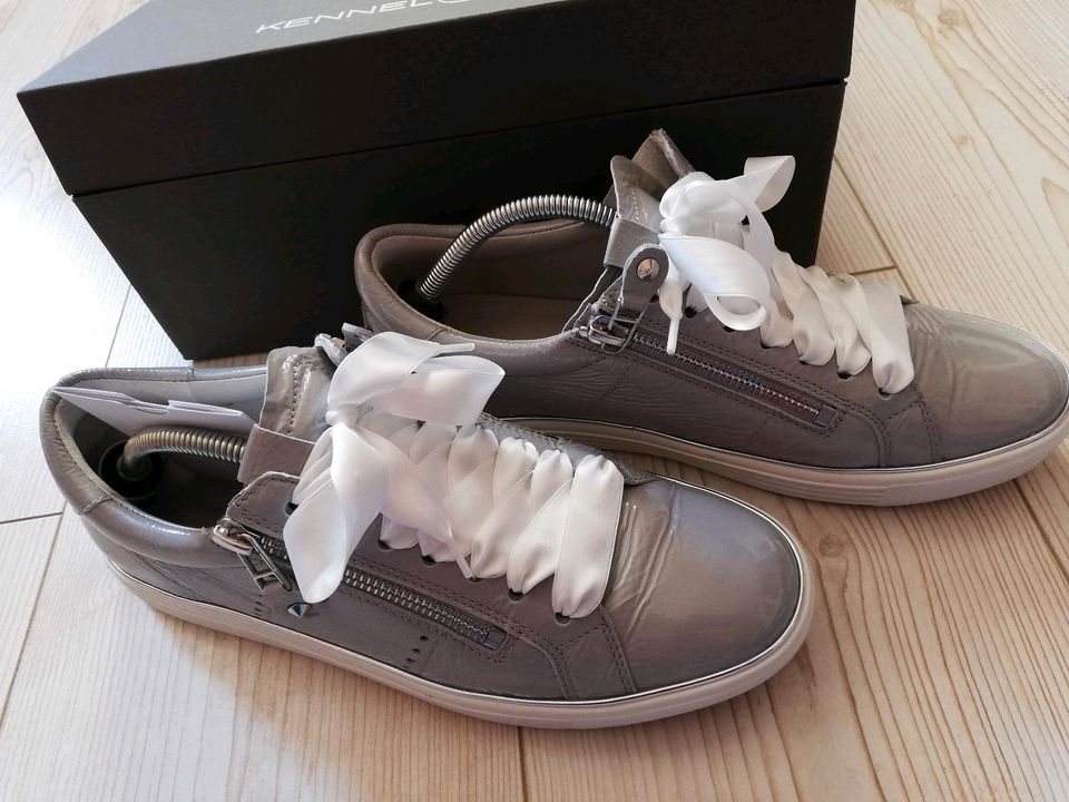 Kennel &Schmenger Damen Sneaker Gr.38,5 Silber/Grau in Gifhorn