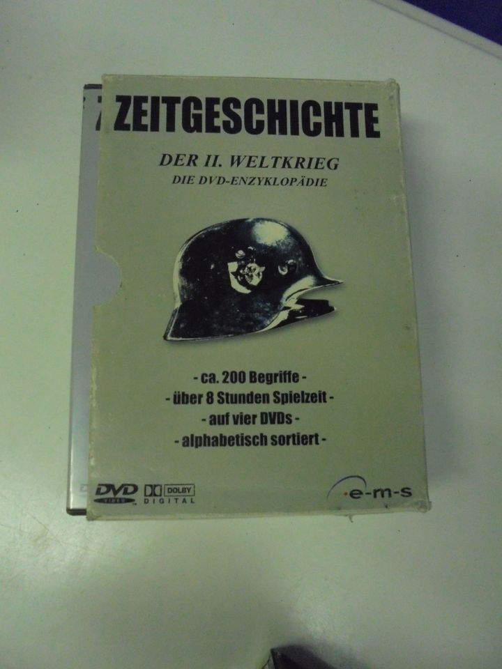 DVDs Box Zeitgeschichte der II Weltkrieg die DVD-Enzyklopädie in Pfungstadt