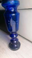 Vase Glas Blau Trichterform groß Blume Berlin - Köpenick Vorschau