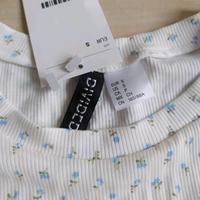 Divided H&M Damen Shirt fein rip Gr. S Florales Muster Weiß Retro Bayern - Coburg Vorschau