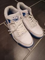 Nike Air Flight Highsneaker Gr. 43 in weiss/blau Bayern - Graben (Lechfeld) Vorschau