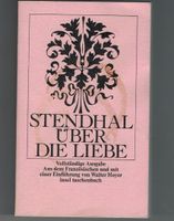 Über die Liebe - Stendhal –  TB 1979 Berlin - Lichterfelde Vorschau