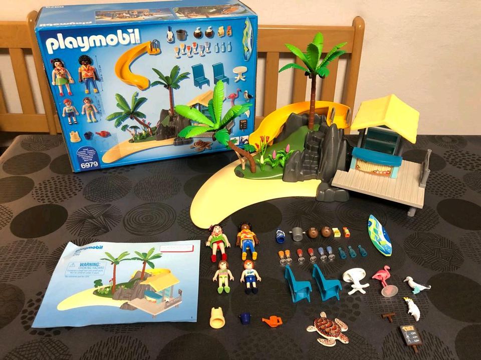 Playmobil 6979 Karibik Insel mit Strandbar in Pilsting