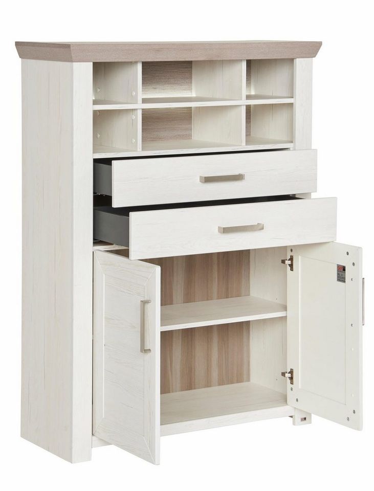 Esszimmertisch 4 Stühle Kommode Highboard Lowboard in Neu-Isenburg