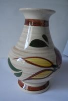 Vase Keramik; klein, bauchig; bunt; Höhe ca. 15 cm, Rheinland-Pfalz - Neustadt an der Weinstraße Vorschau