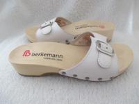 BERKEMANN GR 38 ( 5 HOLZ PANTOLETTEN CLOGS 0110 100 NEU WEISS Saarbrücken-Mitte - St Arnual Vorschau