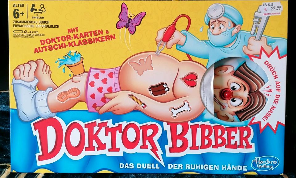 Gesellschaftsspiel Doktor Bibber wie neu zu verkaufen. in Wölfersheim