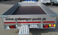 Anhänger 330 x 180 cm Niederig AUFFAHRRAMPEN + SCHACHT 2700 kg Nordrhein-Westfalen - Rheinberg Vorschau