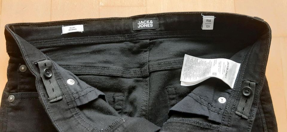 Jeans Jack & Jones schwarz 158 Neu in Salzkotten