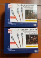 2 3er-Set Zink Laternen originalverpackt Hessen - Bad Camberg Vorschau